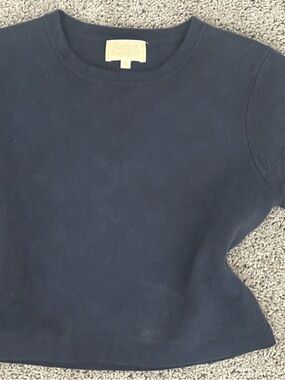 🖤 Mason’s Daughter Black Short Sleeve Knit Top – XS